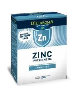 Zinc + Vitamine B6, 60 comprimés